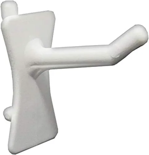 Miniatura 18 de PegPro® J, Kit de ganchos de 1", 2" para tablero de clavijas estándar de "fibra de madera" – Ganchos duraderos de plástico para tablero de clavijas