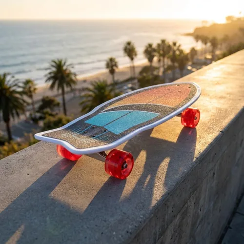 Miniatura 2 de Surfskate - Patineta para niños, patineta de surf, patineta, rueda delantera que gira fácilmente para niños, gran potencia de bombeo, camiones