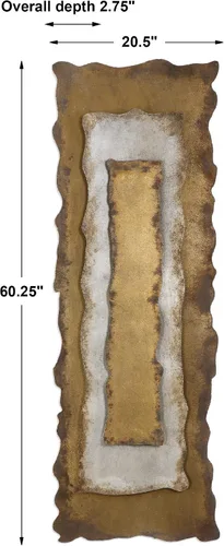 Miniatura 3 de Uttermost Jaymes - Arte de pared de metal alto de 60 1/4