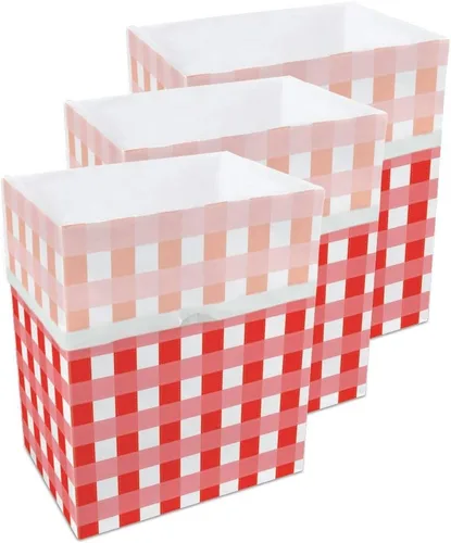 Miniatura 8 de Botes de basura desechables de 13 galones (paquete de 3) con bolsas de basura ajustables, contenedores de basura reutilizables y reciclaje