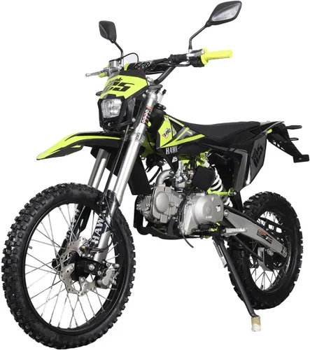 Miniatura 7 de X-PRO Hawk Zongshen - Motor de motocross de 125 cc con todas las luces y transmisión manual de 4 velocidades. Arranque eléctrico/Kick Start