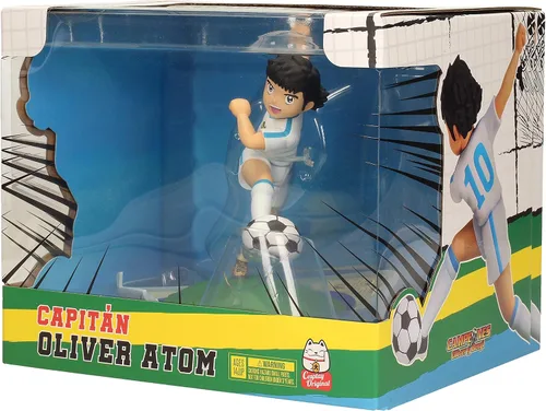Miniatura 5 de SD Toys - Figura coleccionable Oliver Atom de los campeones Oliver y Benji con expositor, 6.7 x 6.3 in