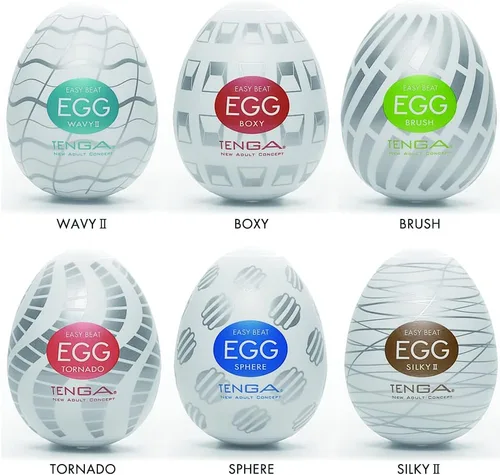 Miniatura 4 de TENGA Huevo desechable, de uso único, súper elástico, masturbador masculino, tornado (paquete de 2)