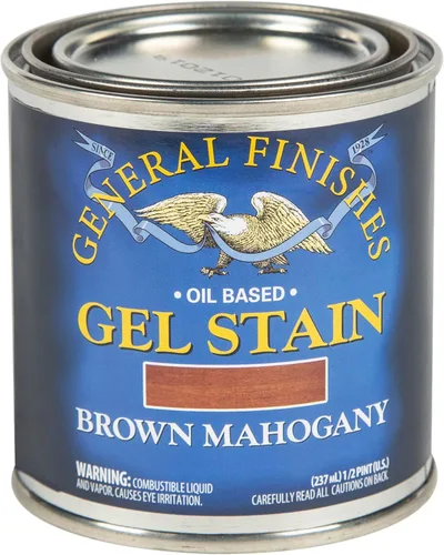Miniatura 36 de General Finishes - Tinte en gel base de aceite, 1 cuarto de galón, cereza georgiana Georgian Cherry