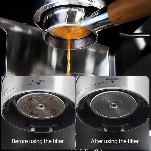 Miniatura 6 de NOTSEK Pantalla de disco de 2.126 in para Breville, pantalla de disco espresso para portafiltro con caja de almacenamiento de acrílico, reutilizable
