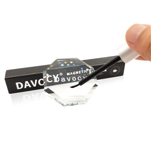 Miniatura 4 de Delineador de ojos magnético para pestañas magnéticas, fuerte sujeción, sin látex, delineador magnético impermeable para ojos sensibles, no necesita