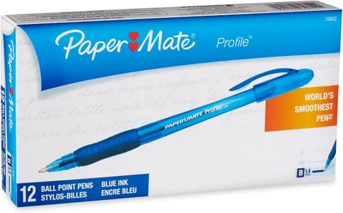 Miniatura 9 de Paper Mate Profile - Bolígrafos retráctiles, negrita (0.069 pulgadas), negro, 2