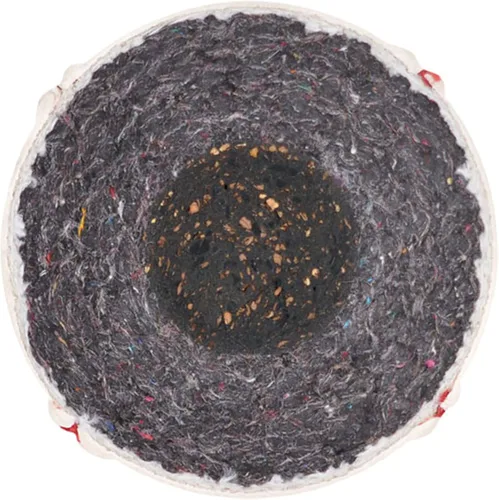 Miniatura 3 de Champro CBB-200D - Pelotas de béisbol con cubierta de cuero de grano completo con imperfección cosmética en un cubo Champro negro, 30 bolas y una