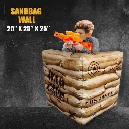 Miniatura 3 de Combat Battlefield compatible con etiqueta láser, pistola de agua, pistola de dardos, perfecto para actividades de cumpleaños de niños y niñas