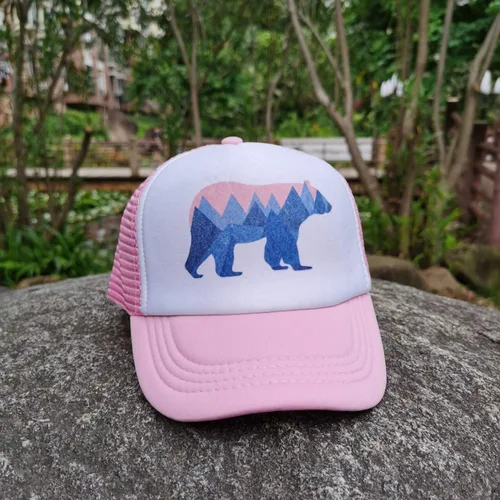 Miniatura 5 de Waldeal - Gorra de béisbol para niños y niñas de 3 a 8 años, diseño de oso de montaña