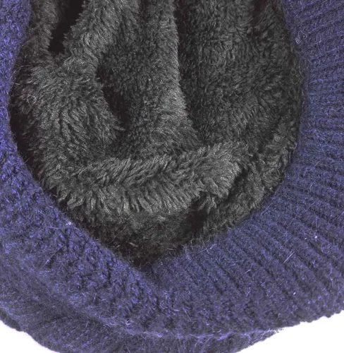 Miniatura 5 de Hindawi gorro de lana caliente de invierno para mujer, gorra esquí de lana con visera
