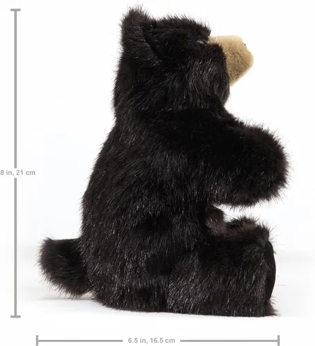 Miniatura 3 de Folkmanis Marioneta de mano de oso negro bebé, 1 EA