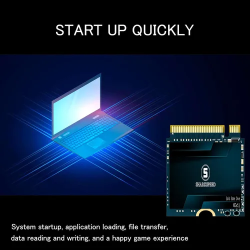 Miniatura 5 de SSD 256GB M.2 2230 NVMe PCIe Gen 3.0X4 unidad interna de estado sólido, compatible con Steam Deck, ROG Ally, Surface Pro, Ultrabook, laptop, PC