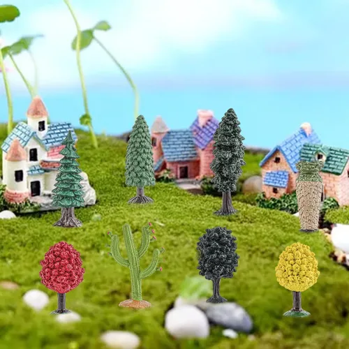 Miniatura 4 de Juguetes realistas de árboles de plástico para niños, juguetes sensoriales para niños, juguetes de aprendizaje, figuras de comida realistas