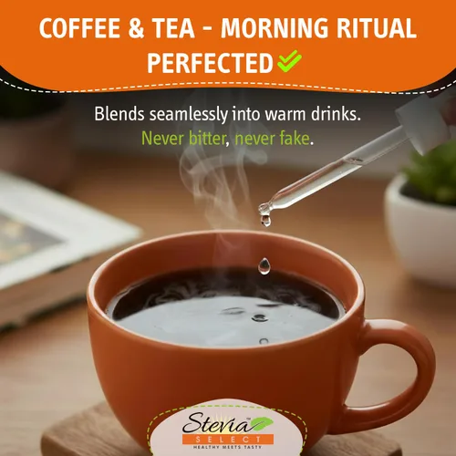 Miniatura 5 de Stevia Select Irish Cream Stevia Extract Liquid - Edulcorante cero calorías - Líquido de extracto de gotas de sabor natural - Gotas de café keto