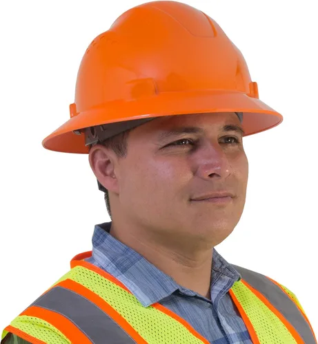 Miniatura 6 de EPP Por JORESTECH - Casco de Seguridad de Ala Completa Estilo HDPE con Suspensión de Trinquete Ajustable Para Trabajo, Hogar, y Protección General