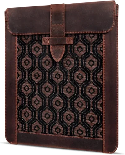Miniatura 12 de Londo Funda de piel auténtica para iPad y iPad Pro - Funda protectora elegante y duradera para tabletas