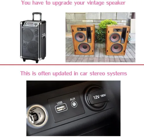 Adaptador receptor Bluetooth USB, adaptador de audio inalámbrico, kit de receptor de música para el hogar estéreo/sistema de sonido estéreo del