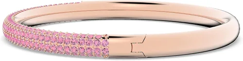 Miniatura 4 de Swarovski Stone Bangle Bracelet Collection, Clear Crystals, Pink Crystals