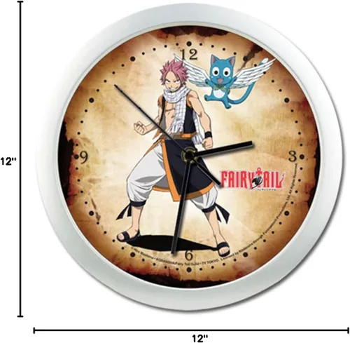 Miniatura 2 de Great Eastern Entertainment Fairy Tail Natsu & Happy Wall Clock
