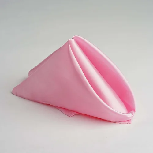 Miniatura 69 de Efavormart - Paquete de 5 servilletas de satén sin costuras, resistentes a las arrugas, 20 x 20 pulgadas 2-Rojo