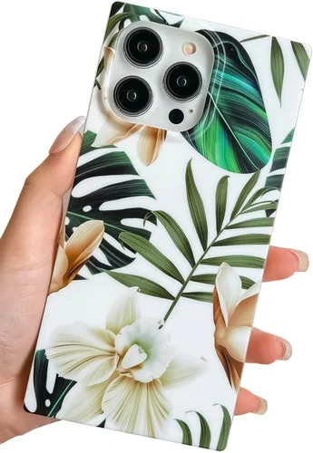 Miniatura 33 de Elegante Funda con Concha de Madre Perla para Niña Compatible con iPhone 14 de 6.1 Pulgadas, Funda Rectángulo con Borde, Elegante y delgada