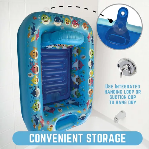 Miniatura 4 de Nickelodeon Baby Shark Making a Splash - Bañera inflable para bebé