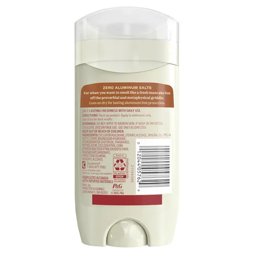 Miniatura 8 de Old Spice GentleMan's - Desodorante de tacto seco sin aluminio para hombres, frescura duradera 24/7, suave con la piel con acondicionadores