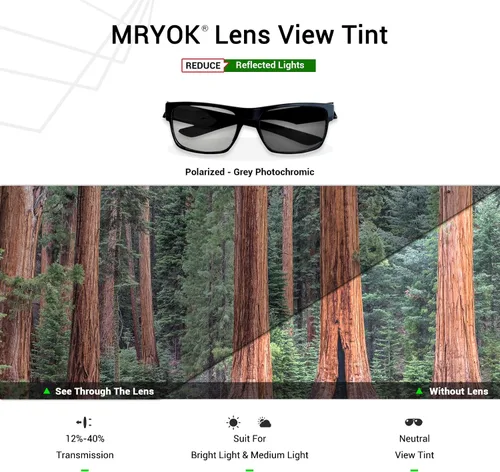 Miniatura 4 de Mryok Lentes de repuesto para Oakley Big Taco OO9173 - Opciones