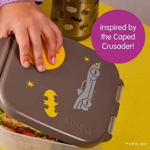 Miniatura 8 de b.box Mini lonchera de Batman, recipientes para aperitivos para niños, reutilizable, pequeña caja Bento para el almuerzo, contenedor de aperitivos