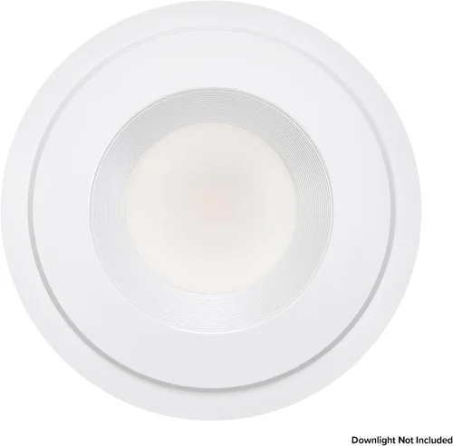 Miniatura 6 de Maxxima Paquete de 12 anillos tipo goof de 4 pulgadas para luces empotradas, iluminación de lata o canless, diámetro exterior de 6.7 pulgadas