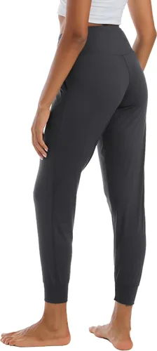 Miniatura 100 de Kcutteyg - Pantalones deportivos con bolsillos para mujer, diseño suave, ligero y de secado rápido, para entrenamiento, gimnasia, yoga y correr