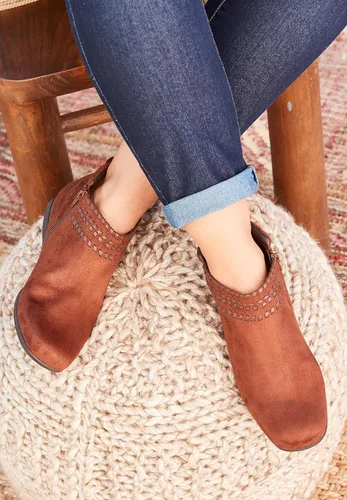 Miniatura 3 de Comfortview Botines The Farren de ancho ancho ancho para mujer, Multi colorido