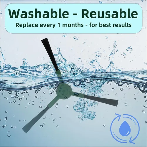 Miniatura 6 de Paquete de 6 cepillos de barrido de bordes compatibles con iRobot Roomba 705/505/405/205/105/105/Essential Series Robot Side Brush Partes