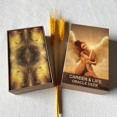 Miniatura 5 de Career Oracle Cards Deck, Money and Life Oracle Cards, Oracle Decks te ayudan a alcanzar metas financieras, así como metas de vida y ambiciones