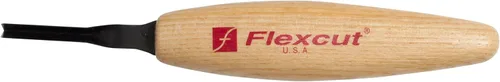Miniatura 8 de Flexcut Herramientas de tallado de madera Herramienta de micro separación 45 grados 0.118 in Hoja de acero de alto carbono 1095 afilada