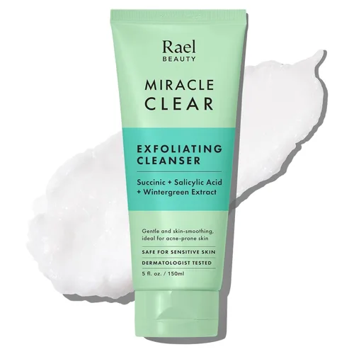 Miniatura 10 de Rael Removedor de maquillaje, Bálsamo limpiador Miracle Clear – Bálsamo removedor de maquillaje Twist-Up con aceites de salvado de arroz y jojoba