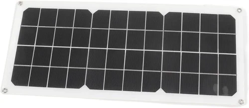 Miniatura 9 de Panel solar de 10W 12V, alta eficiencia de conversión, panel solar portátil de silicio monocristalino, cargador de panel solar de protección contra