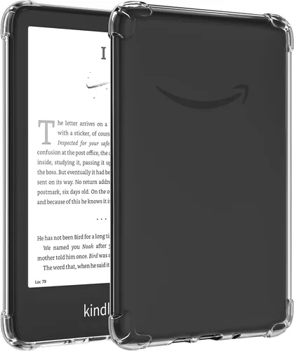 Miniatura 8 de KBCASE Funda transparente para Kindle Paperwhite de 7 pulgadas (12ª generación, 2024) y Kindle Colorsoft Signature Edition 2024, delgada, ligera