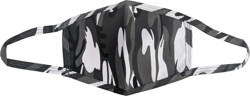 Miniatura 6 de Avery Hill Tapabocas en tela de algodón, lavable, reutilizable, protección contra el polvo y polución, Fishbone Turquesa Bronceado