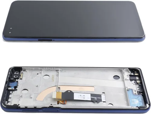 Miniatura 3 de para Motorola Moto One 5G UW pantalla con marco XT2075 XT2075-1 XT2075-2 One 5G G 5G Plus pantalla LCD táctil digitalizador Asamblea con marco