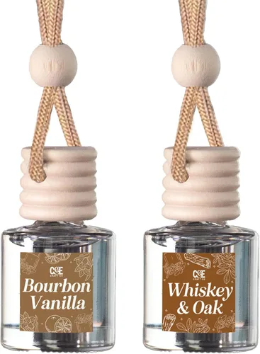 Miniatura 28 de CANDECraftCo - Difusor para colgar en el automóvil, para aceites esenciales, aromas, fragancia, aromaterapia, de larga duración