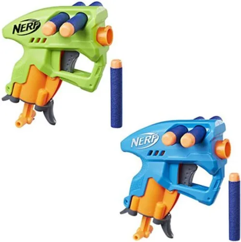 Miniatura 3 de Nerf N-Strike - Pistola de juguete NanoFire (verde)