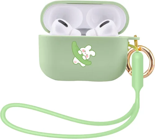 Miniatura 23 de Funda compatible con Airpods Pro de 2ª generación, linda funda para AirPods Pro 2, funda protectora con estampado de rana para mujeres y niñas