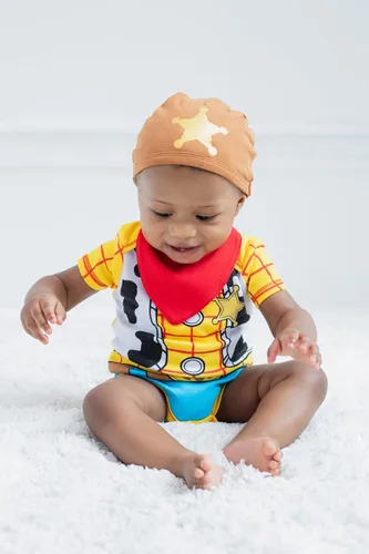 Miniatura 3 de Disney - Body para bebé con gorro de Toy Story, Pooh, Los increíbles, monstruos y Mickey