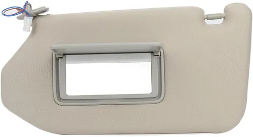 Miniatura 18 de SCITOO Visera solar del lado del conductor izquierdo para Toyota Camry 2006 2007 2008 2009 2010 2011 (con techo solar, con espejo, sin luz), gris