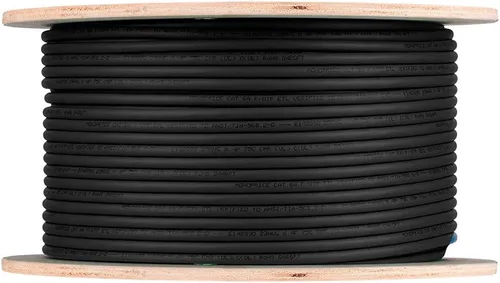 Miniatura 4 de Monoprice Cable de red Cat8 a granel - 2 GHz, blindado S/FTP, sólido, 40G, 22 AWG, 250 pies, negro - Serie Entegrade