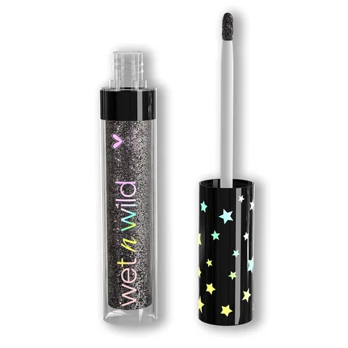 wet n wild Fantasy Makers - Sombra de ojos líquida para Halloween, diamante negro Negro diamond