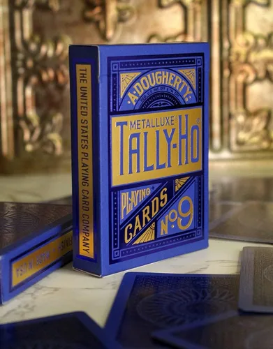 Miniatura 6 de Tally-Ho MetalLuxe - Juego de cartas azules