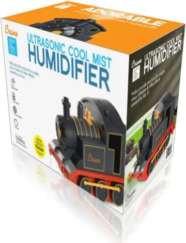 Miniatura 3 de Crane - Humidificador ultrasónico de vapor frío para guardería y habitación de niños, apagado automático 1 galón, filtro opcional, diseño juguetón